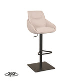 Barkruk Beauty - Naturel - Boucle - Gaslift