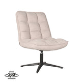 Fauteuil Vince - Naturel - Boucle