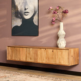 Zwevend tv meubel Madison Naturel | 160 cm