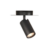 Spot Ferroli - Zwart - Metaal - 1-Lichts