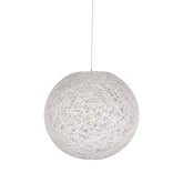 Hanglamp Twist - Wit - Vlas - M