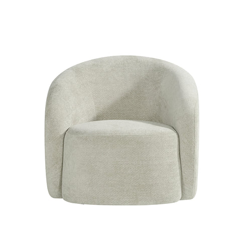 Fauteuil Alby - Naturel - Stof