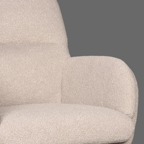 Fauteuil Moss - Naturel - Boucle