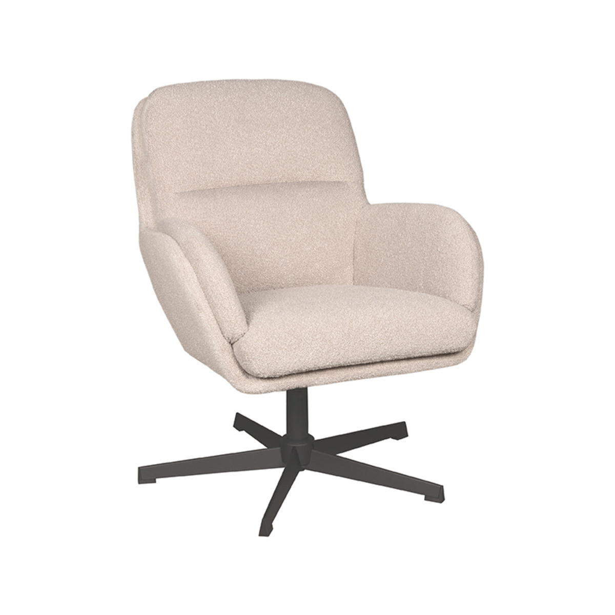 Fauteuil Moss - Naturel - Boucle