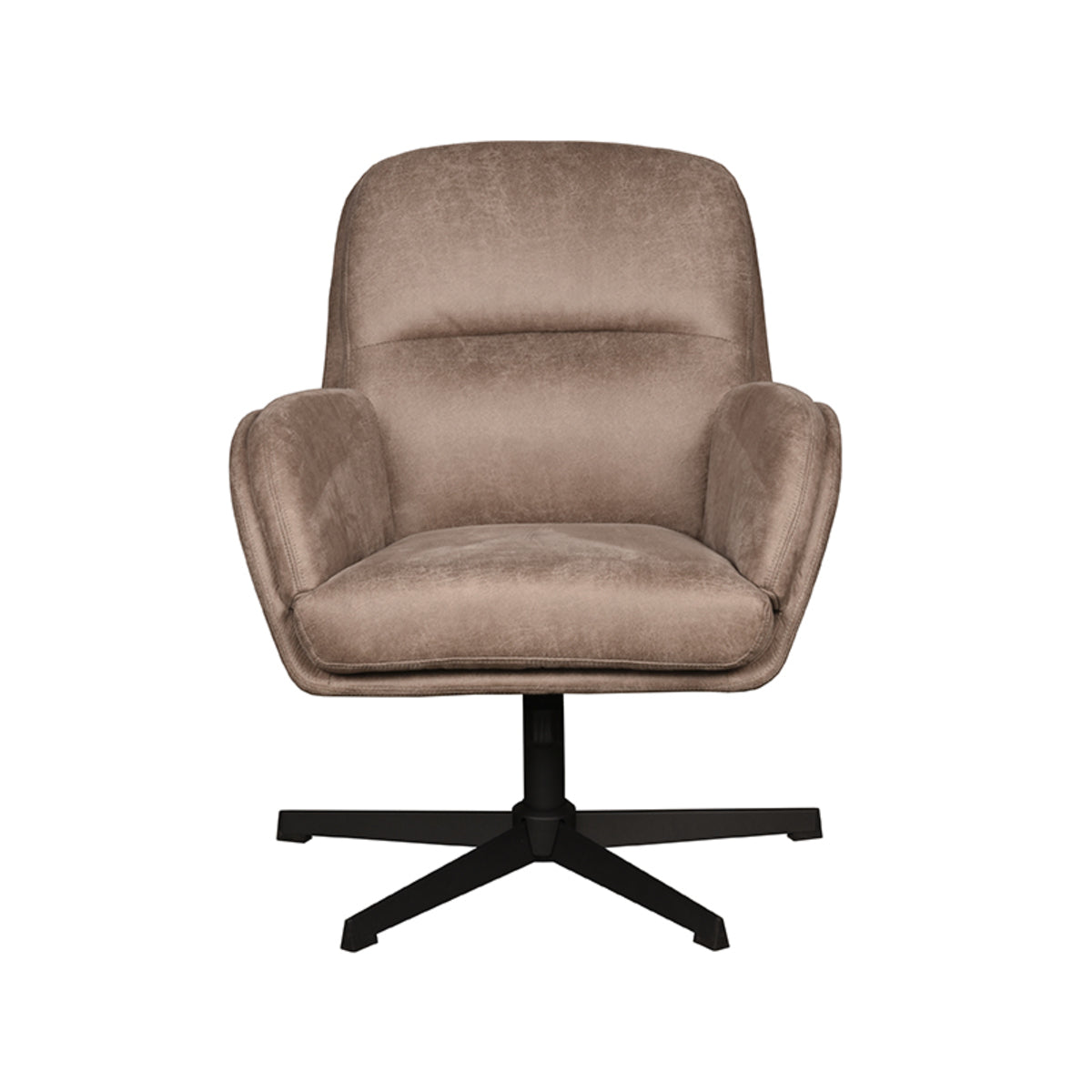 Fauteuil Moss - Taupe - Micro Suede