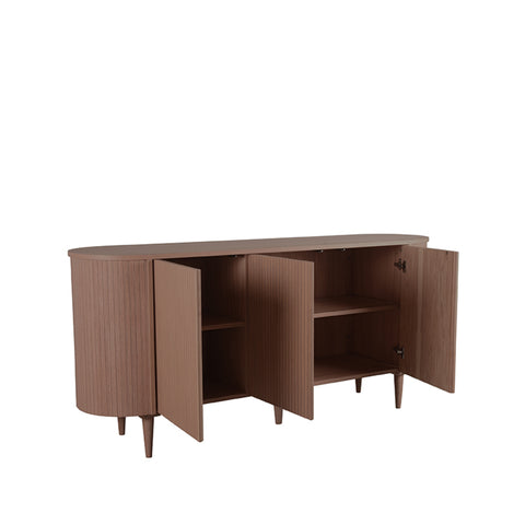 Dressoir Oliva - Walnoot - Eiken - Dressoir 180 cm