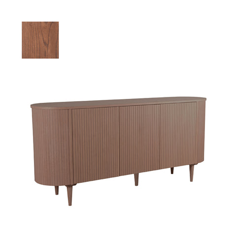 Dressoir Oliva - Walnoot - Eiken - Dressoir 180 cm