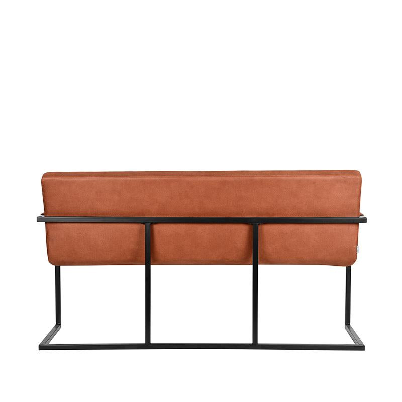 Eetkamerbank Denmark - Cognac - Microfiber - 155 cm