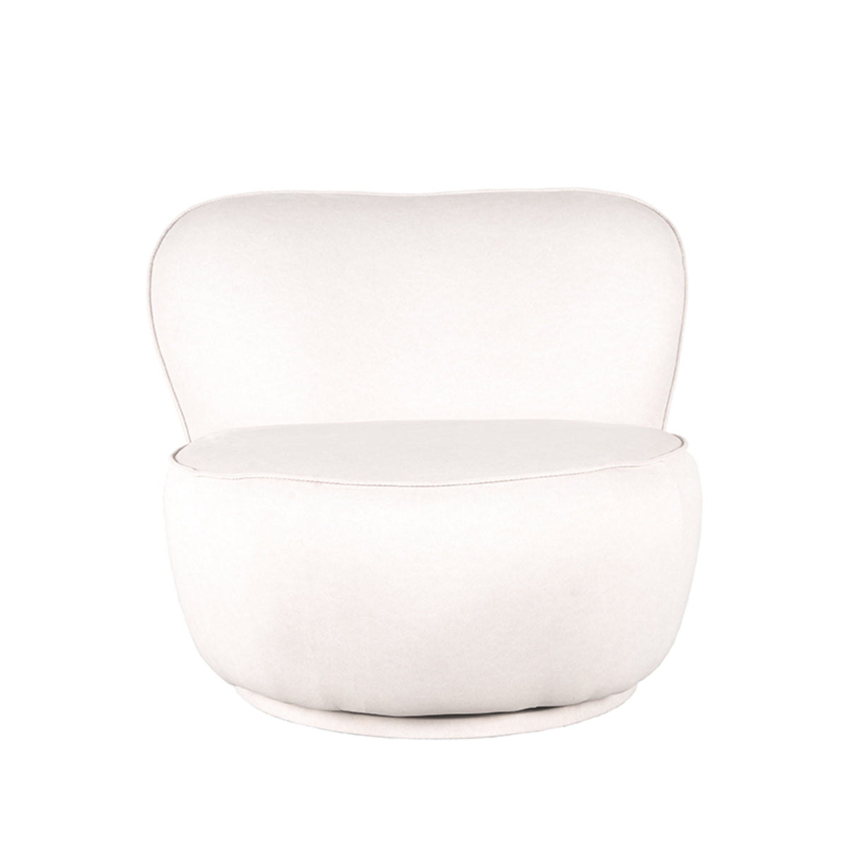 Fauteuil Bunny - Crème - Microfiber