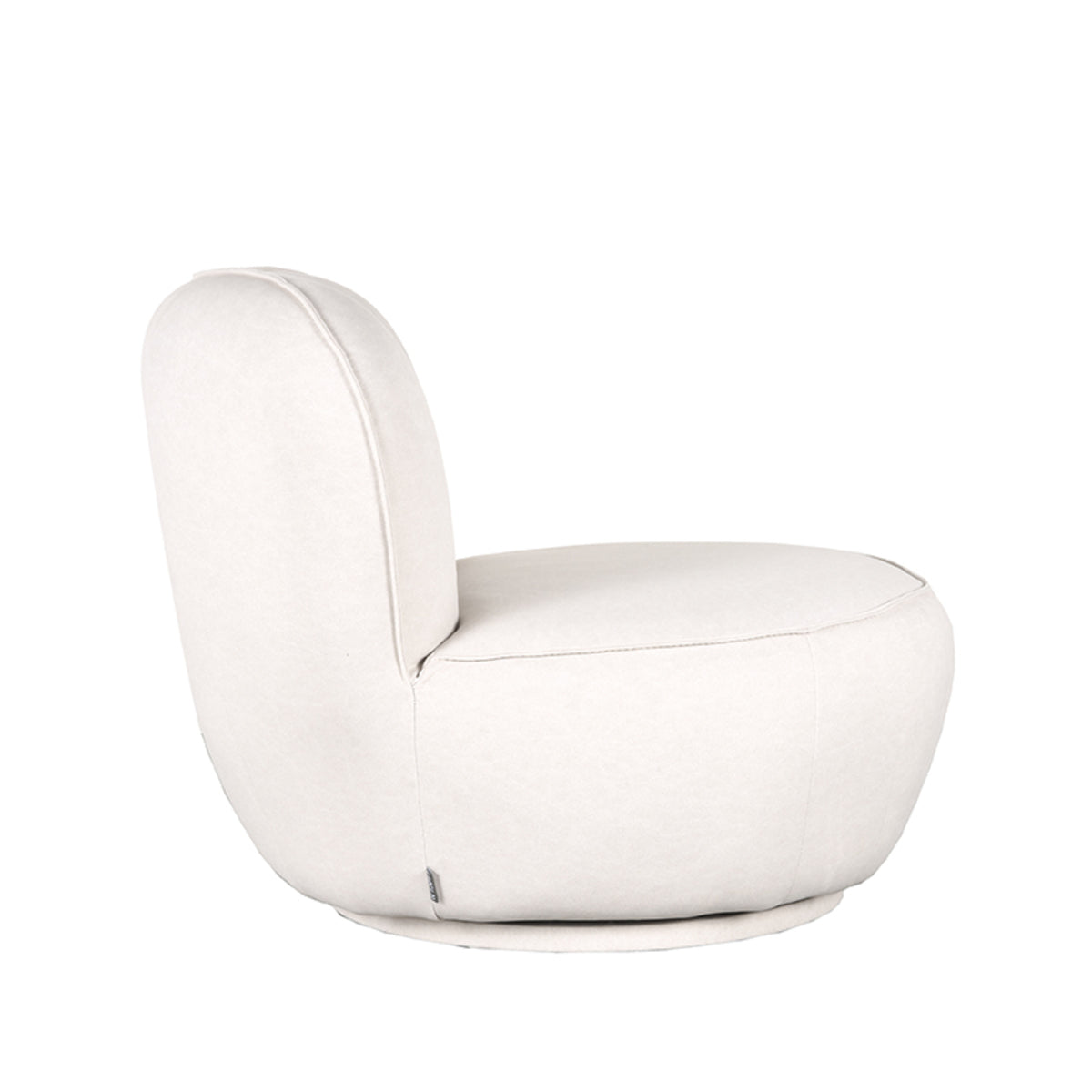 Fauteuil Bunny - Crème - Microfiber