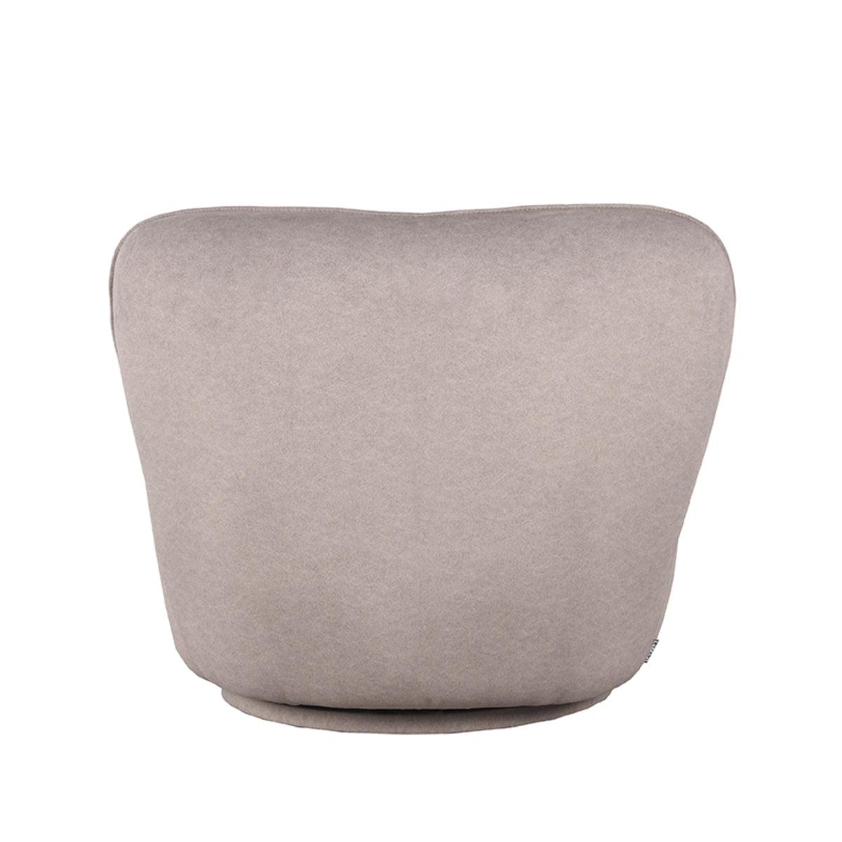 Fauteuil Bunny - Taupe - Microfiber