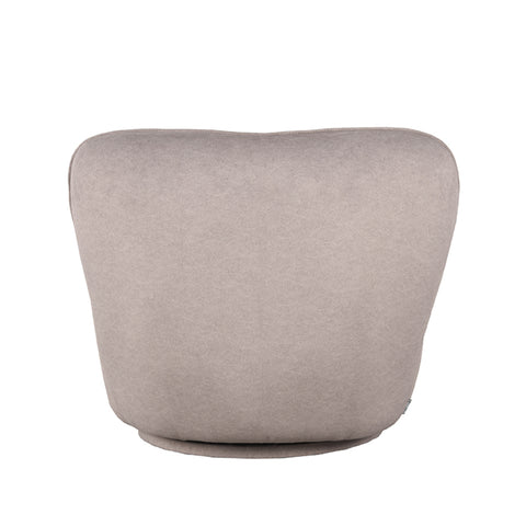 Fauteuil Bunny - Taupe - Microfiber