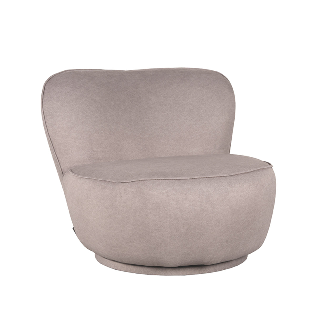 Fauteuil Bunny - Taupe - Microfiber