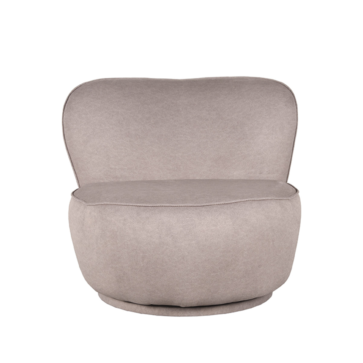 Fauteuil Bunny - Taupe - Microfiber