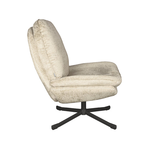 Fauteuil Noel - Beige - Stof