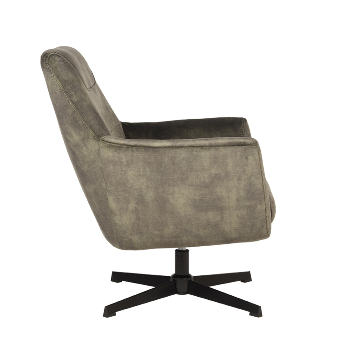 Fauteuil Toby - Hunter - Velours