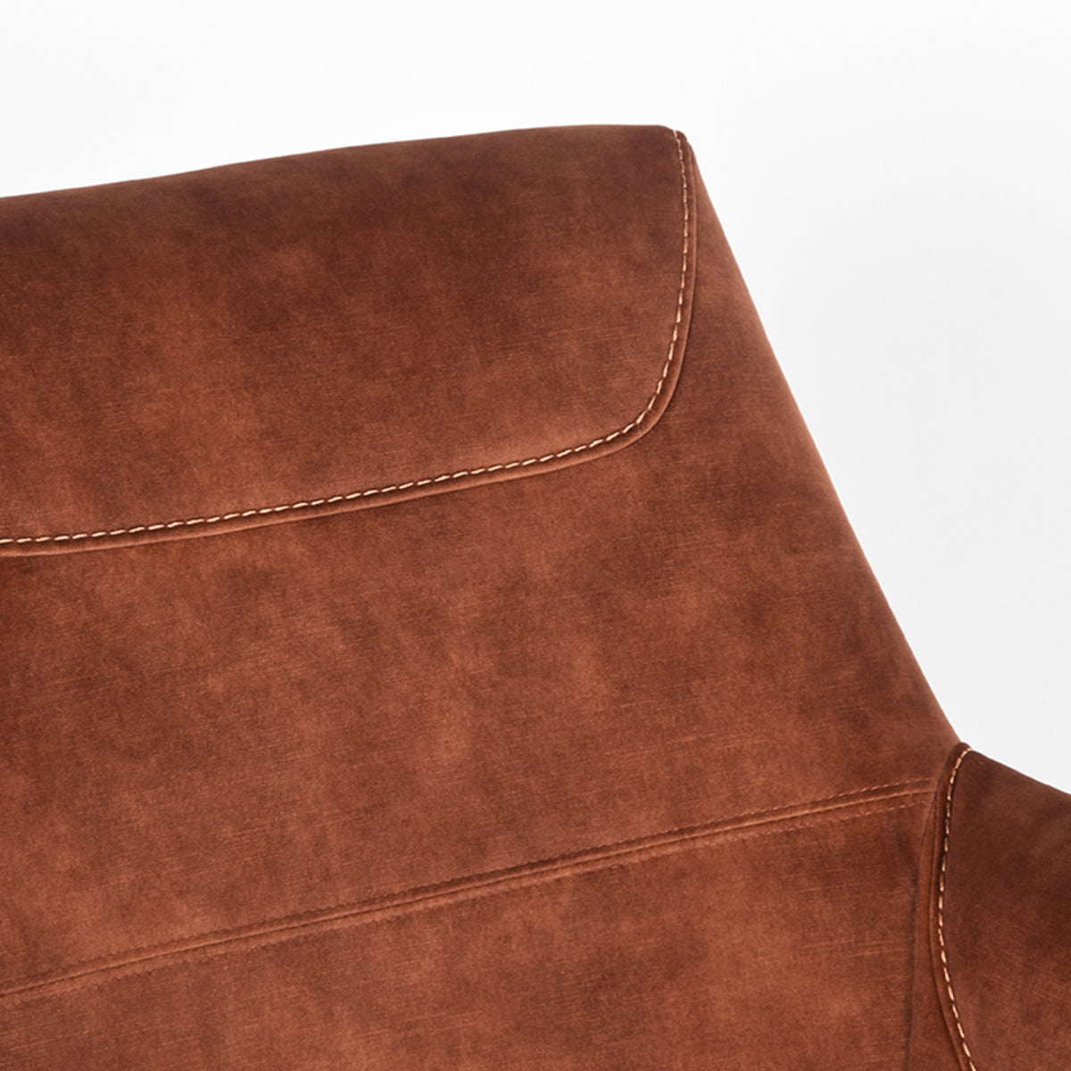 Fauteuil Toby - Rust - Velours