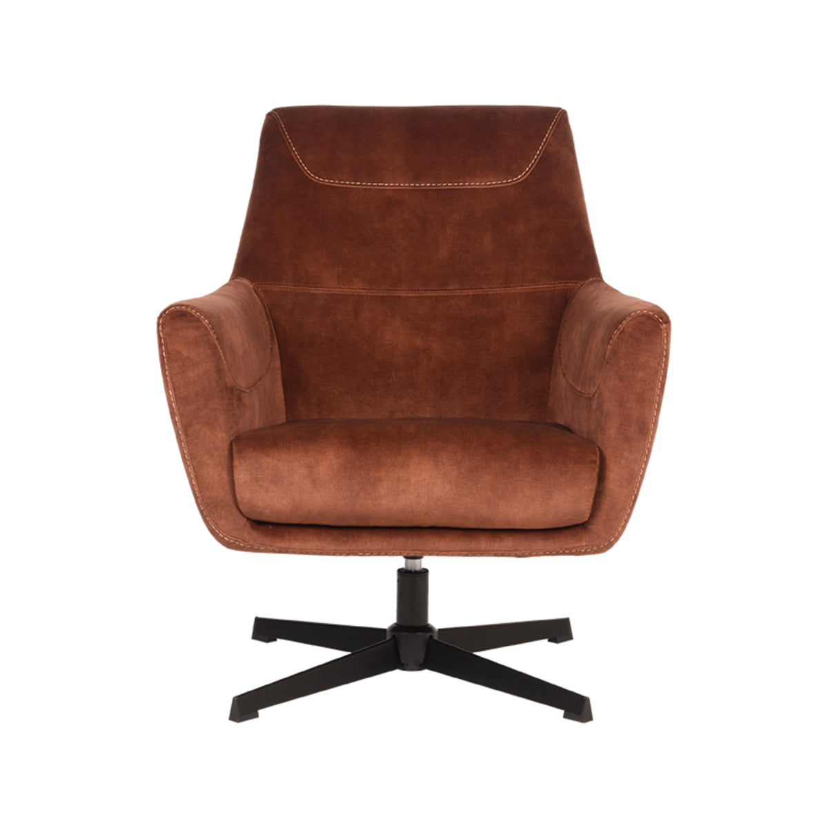 Fauteuil Toby - Rust - Velours