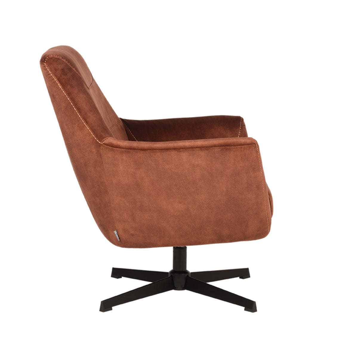 Fauteuil Toby - Rust - Velours