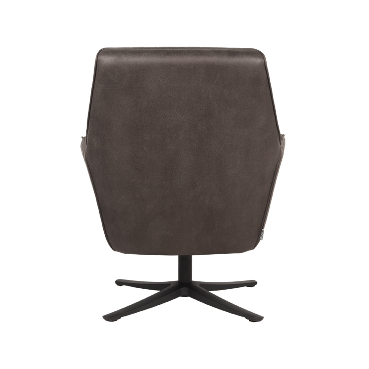 Fauteuil Tod - Antraciet - Microfiber