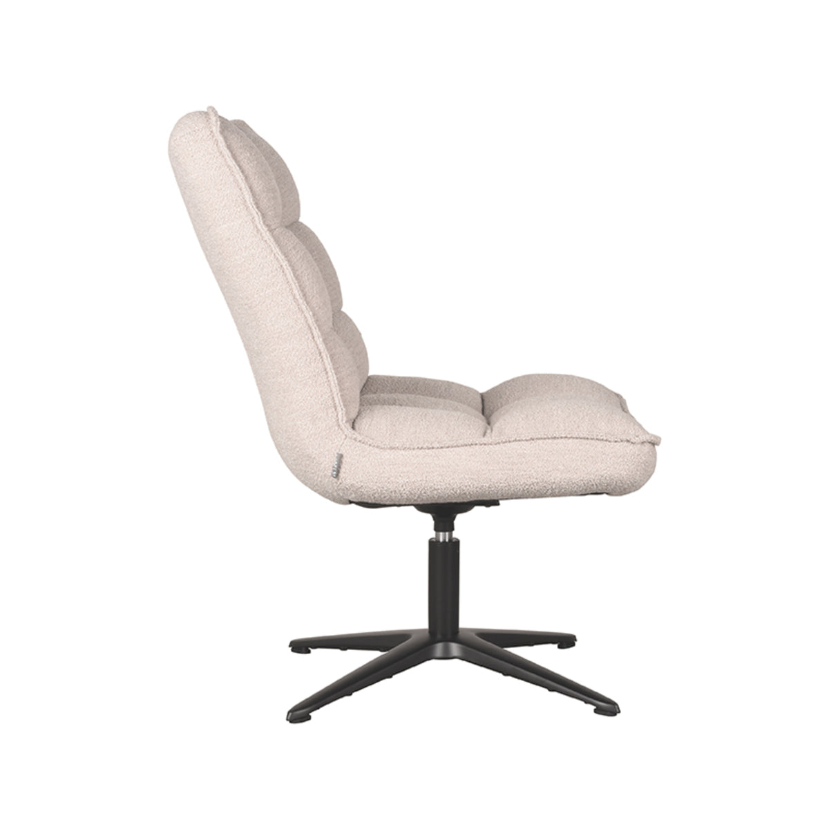 Fauteuil Vince - Naturel - Boucle