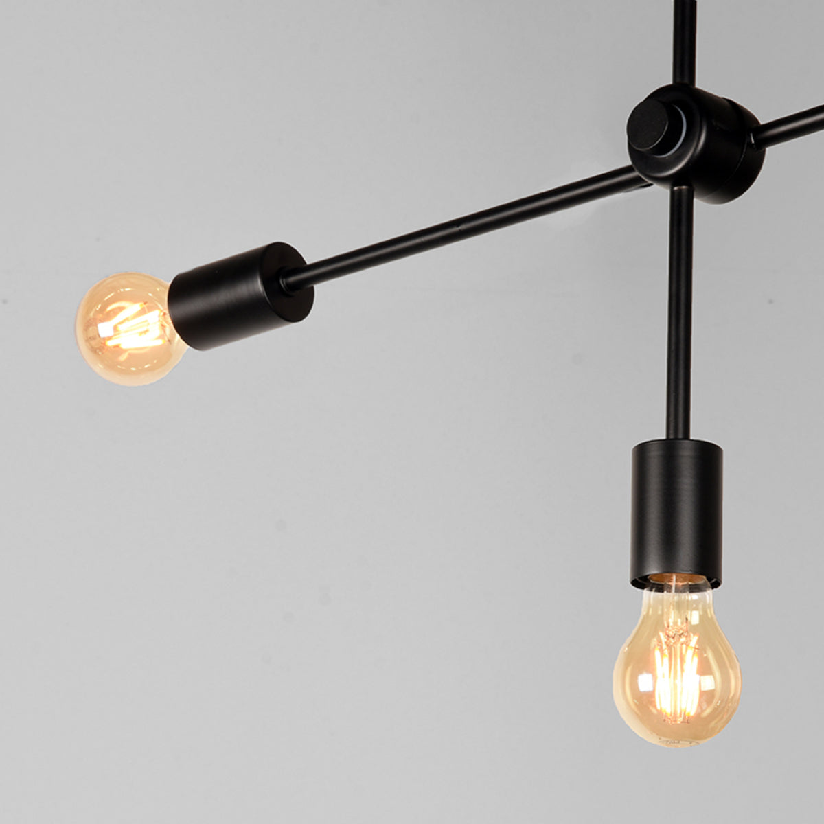 Hanglamp Stilo - Zwart - Metaal