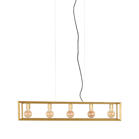 Hanglamp Tetto - Antiek goud - Metaal