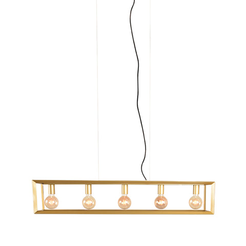 Hanglamp Tetto - Antiek goud - Metaal