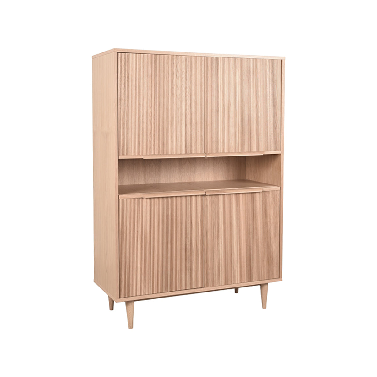 Bergkast Jule - Naturel - Eiken - 110 cm