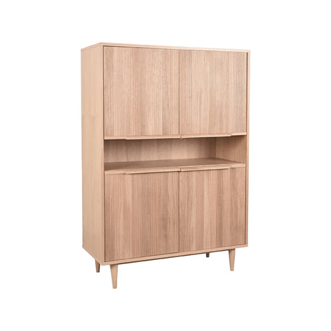 Bergkast Jule - Naturel - Eiken - 110 cm