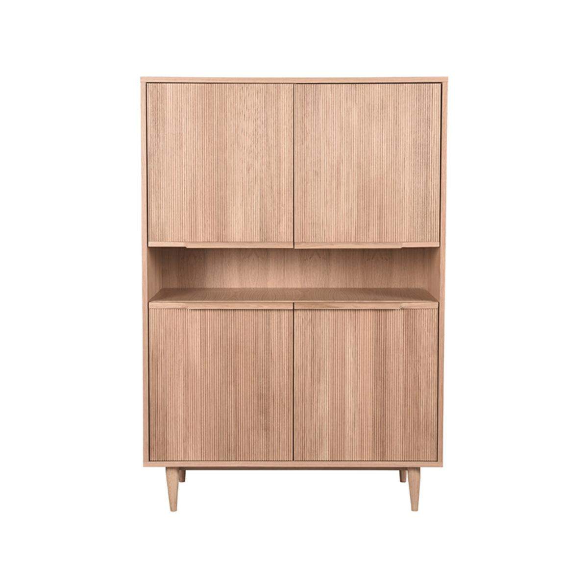 Bergkast Jule - Naturel - Eiken - 110 cm