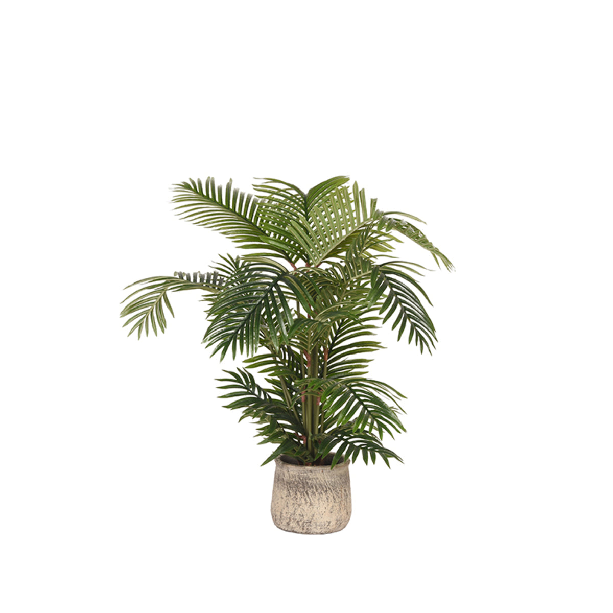 Areca Palm - Groen - Kunststof - 110 cm