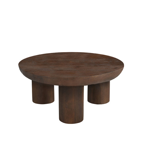 Salontafel Olly - Espresso - Mangohout - 90 cm