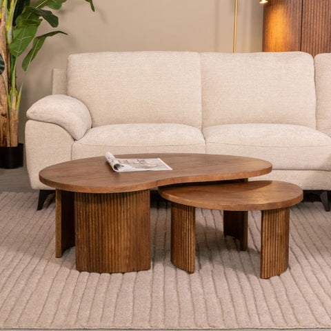 Salontafel Timon - Nature - Mangohout