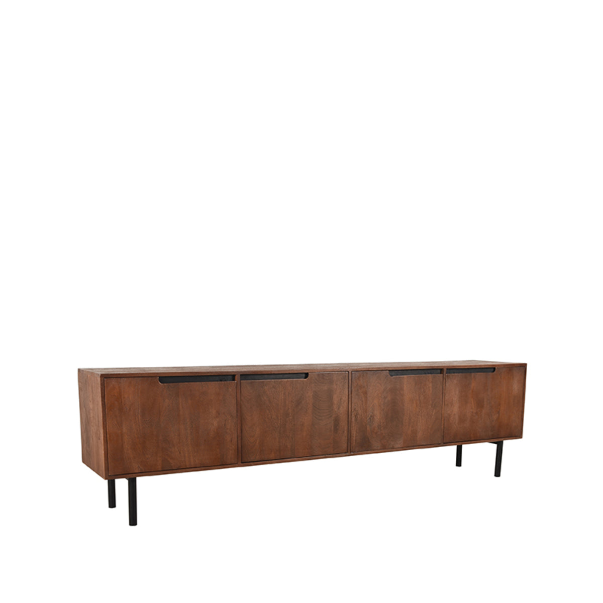 Tv-meubel Rio - Espresso - Mangohout - Tv-Meubel 220 cm