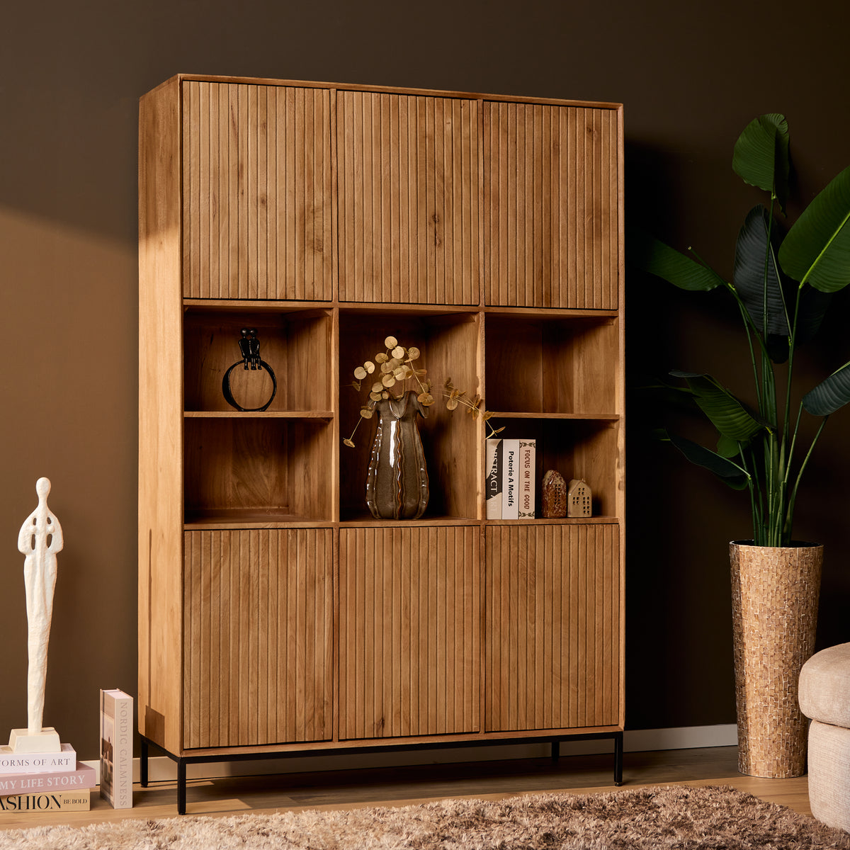 Vakkenkast Madison XL Natural | 135 cm