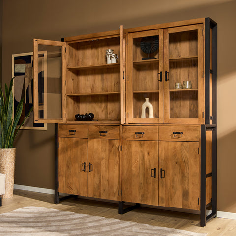 Vitrinekast Boaz XXL