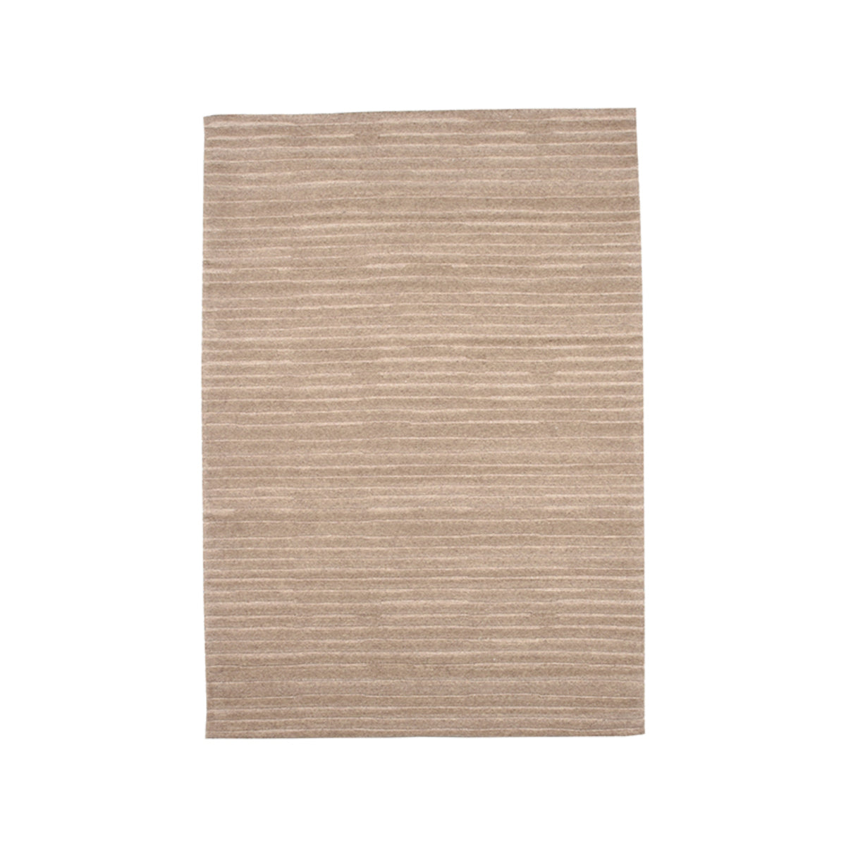 Vloerkleden Luxy - Taupe - Wol - 160x230 cm