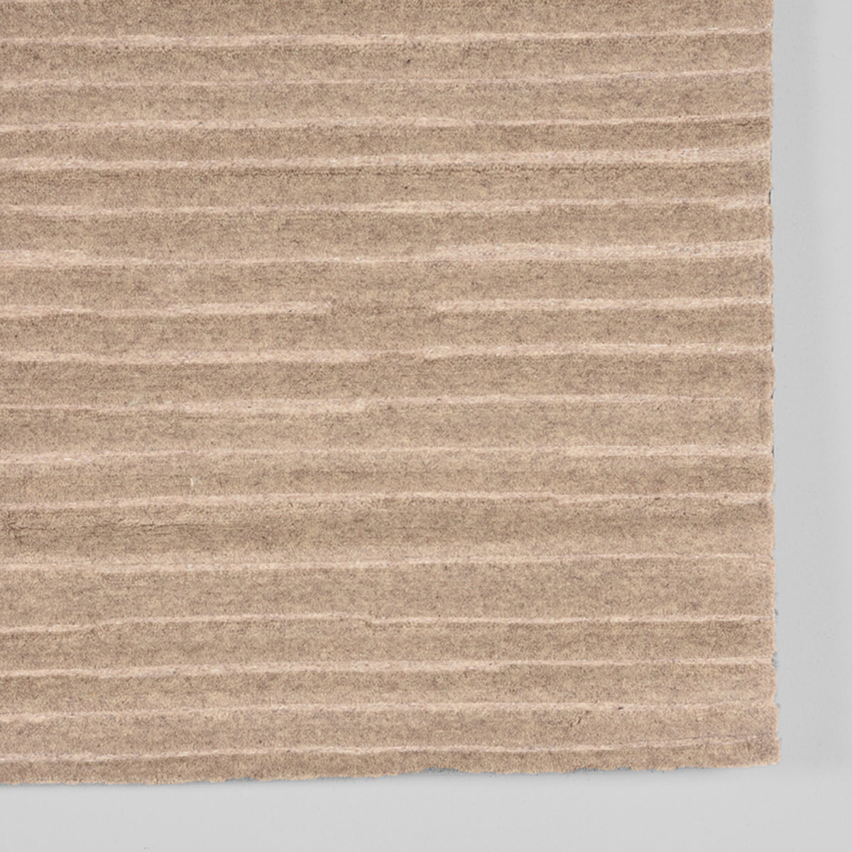 Vloerkleden Luxy - Taupe - Wol - 200x300 cm