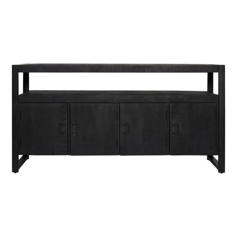 Dressoir Boaz Black | 175 cm