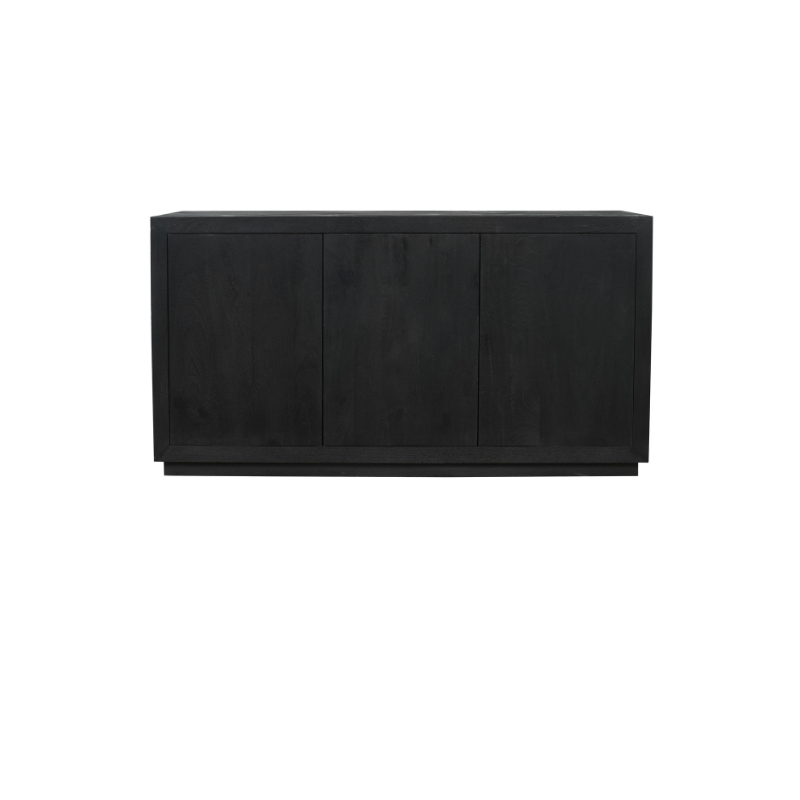 Dressoir Brussel Black 3 deurs | 150 cm