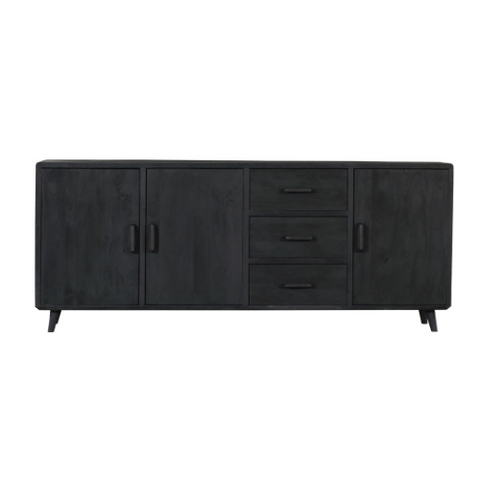 Dressoir Omaha Black | 220 cm