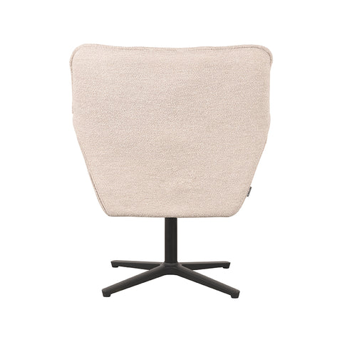 Fauteuil Ian - Naturel - Boucle