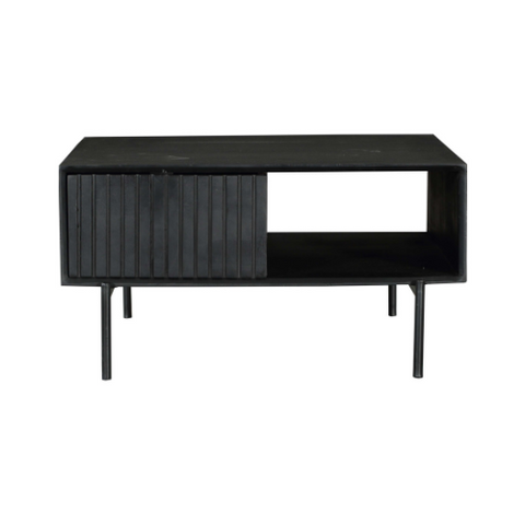 Salontafel Madison Black | 80x80 cm | Vierkant