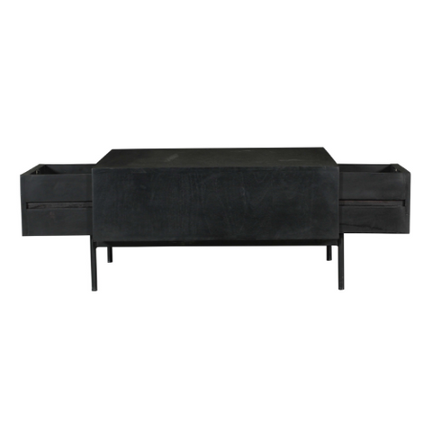 Salontafel Madison Black | 80x80 cm | Vierkant