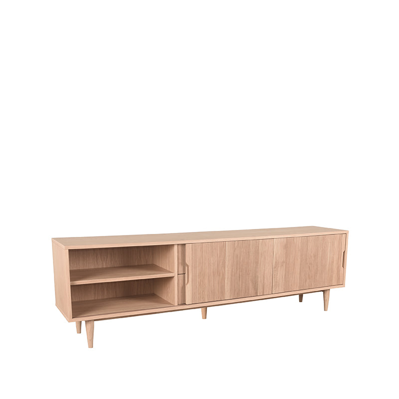 Tv-meubel Jule - Naturel - Eiken - 200 cm