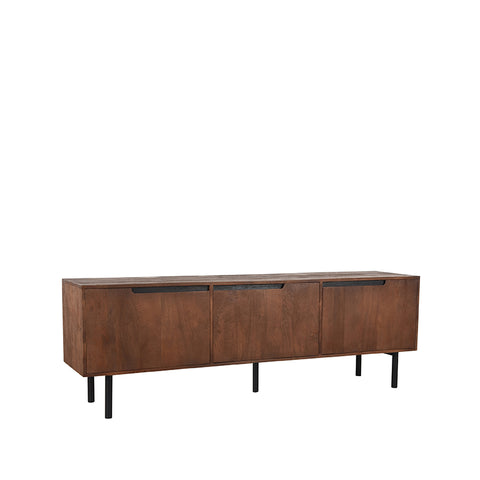 Tv-meubel Rio - Espresso - Mangohout - Tv-Meubel 180 cm