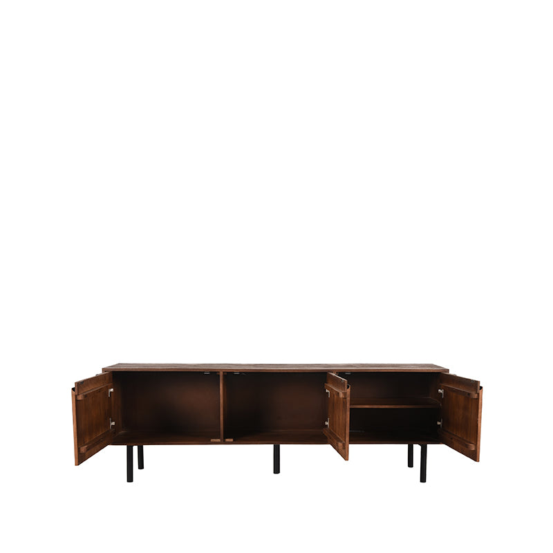 Tv-meubel Rio - Espresso - Mangohout - Tv-Meubel 180 cm