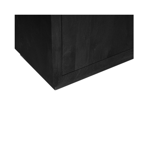 Vakkenkast Brussel Black XL | 160 cm