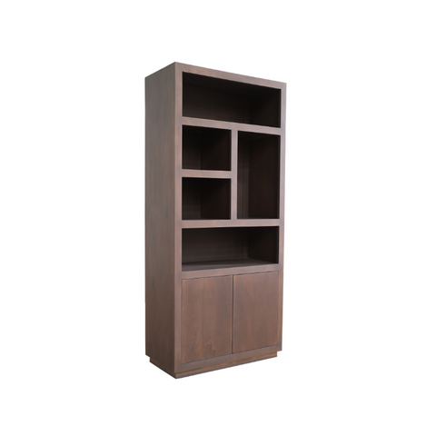 Vakkenkast Brussel Walnut | 90 cm